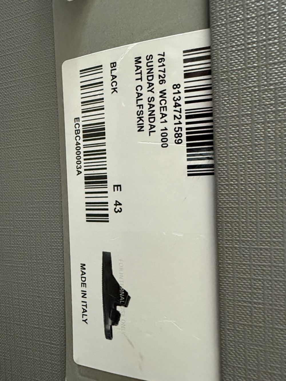 Balenciaga Black Sunday Calfskin Slide - Picture 3 of 7